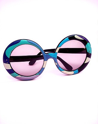 60’S EMILIO PUCCI  PRINT SUNGLASSES